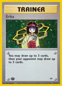 Erika (16) - Gym Heroes - Pokemon card