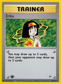 Erika (100) - Gym Heroes - Pokemon card