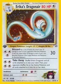 Erika's Dragonair - Gym Heroes - Pokemon card