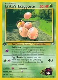 Erika's Exeggcute (43) - Gym Heroes - Pokemon card