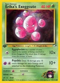 Erika's Exeggcute (77) - Gym Heroes - Pokemon card