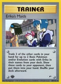 Erika's Maids - Gym Heroes - Pokemon card