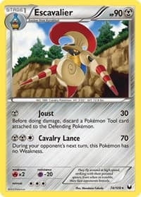 Escavalier - Dark Explorers - Pokemon card