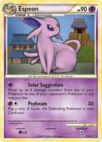 Espeon - Undaunted - Pokemon card