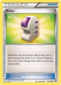 Ether - Plasma Storm - Pokemon card