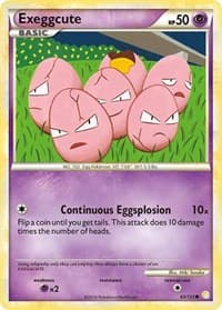 Exeggcute - HeartGold SoulSilver - Pokemon card