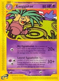Exeggutor (13) - Aquapolis - Pokemon card