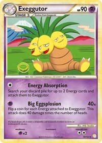 Exeggutor - HeartGold SoulSilver - Pokemon card