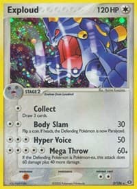 Exploud - EX Emerald - Pokemon card