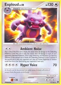 Exploud - Great Encounters - Pokemon card