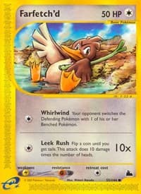 Farfetch'd - Skyridge - Pokemon card