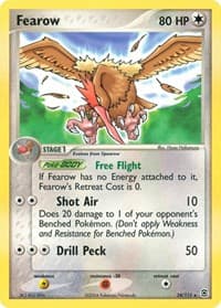 Fearow - EX FireRed & LeafGreen - Pokemon card