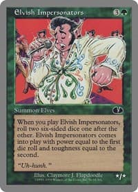 Elvish Impersonators - Unglued - Magic: The Gathering card
