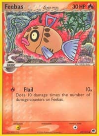Feebas (Delta Species) - EX Dragon Frontiers - Pokemon card