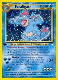Feraligatr (5) - Neo Genesis - Pokemon card