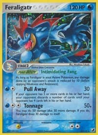 Feraligatr - EX Unseen Forces - Pokemon card
