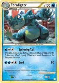 Feraligatr - HeartGold SoulSilver - Pokemon card