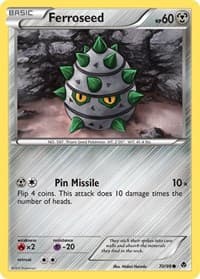 Ferroseed (70) - Emerging Powers - Pokemon card