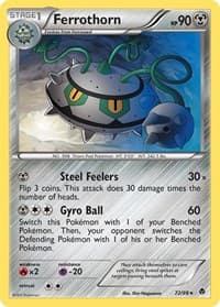 Ferrothorn (72) - Emerging Powers - Pokemon card