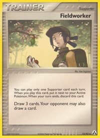 Fieldworker - EX Legend Maker - Pokemon card