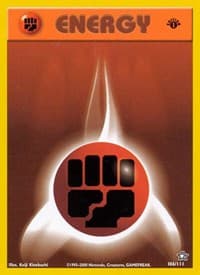 Fighting Energy - Neo Genesis - Pokemon card