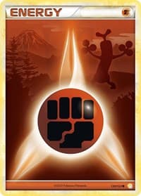 Fighting Energy - HeartGold SoulSilver - Pokemon card