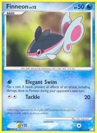 Finneon - Mysterious Treasures - Pokemon card