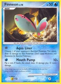 Finneon - Stormfront - Pokemon card