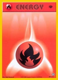 Fire Energy - Neo Genesis - Pokemon card