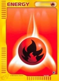 Fire Energy - Expedition - Pokemon card