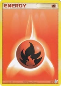 Fire Energy - EX Trainer Kit 2: Plusle & Minun - Pokemon card