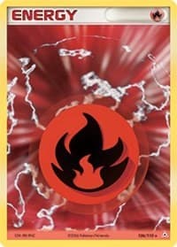 Fire Energy - EX Holon Phantoms - Pokemon card
