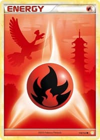 Fire Energy - HeartGold SoulSilver - Pokemon card