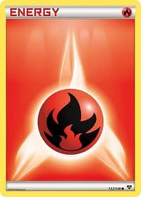 Fire Energy - XY Base Set - Pokemon card