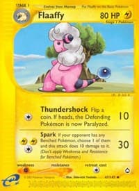 Flaaffy - Aquapolis - Pokemon card