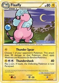 Flaaffy - HeartGold SoulSilver - Pokemon card