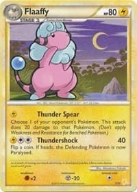Flaaffy (#3) - HGSS Trainer Kit: Gyarados & Raichu - Pokemon card