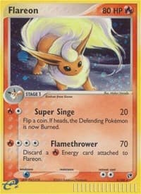 Flareon - EX Sandstorm - Pokemon card