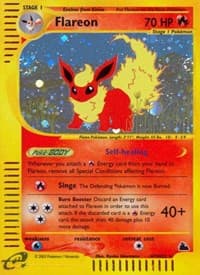 Flareon (H7) - Skyridge - Pokemon card