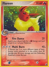Flareon - EX Unseen Forces - Pokemon card