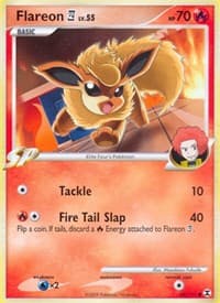 Flareon E4 - Rising Rivals - Pokemon card