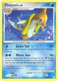 Floatzel - Diamond and Pearl - Pokemon card