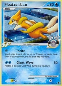 Floatzel GL - Rising Rivals - Pokemon card