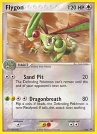 Flygon - 025 (e-League) - Nintendo Promos - Pokemon card