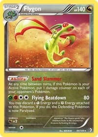 Flygon - Boundaries Crossed - Pokemon card