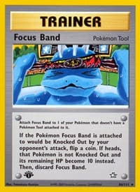Focus Band - Neo Genesis - Pokemon card
