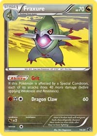 Fraxure (14) - Dragon Vault - Pokemon card