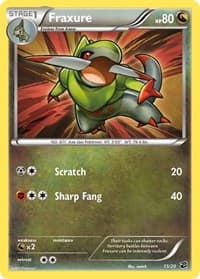 Fraxure (15) - Dragon Vault - Pokemon card