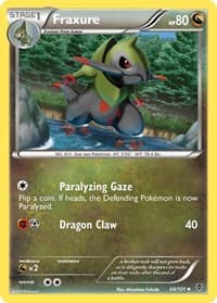 Fraxure - Plasma Blast - Pokemon card