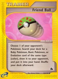 Friend Ball - Skyridge - Pokemon card